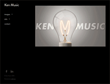 Tablet Screenshot of kenmusic.com
